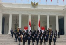 Pelantikan Kabinet Merah Putih. Foto: Antara