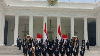 Pelantikan Kabinet Merah Putih. Foto: Antara