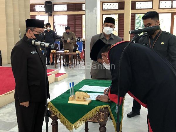 pelantikan pejabat eselon 3, 4 dan fungsional