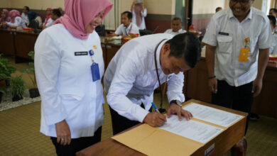 Sertijab Sekretaris DPRD Kabupaten Tangerang. Foto: Iqbal Kurnia