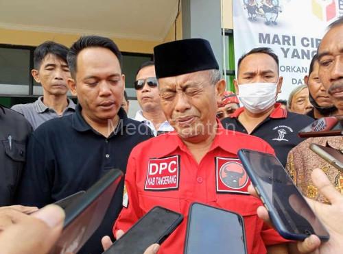Akmal Nugraha, Caleg PDIP Kab Tangerang yang dirugikan dengan penggelembungan suara PDIP. Foto: Iqbal Kurnia