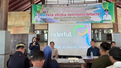 Pelatihan tata kelola destinasi wisata di Kabupaten Pandeglang. Foto Sutisna