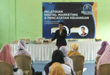 Pelatihan Digital Marketing digelar Relawan Sandi di Tangerang. Foto: Relawan Sandi