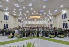 Pelepasan mahasiswa KKN Tematik di Unma Banten. Foto: Eko Supriatno