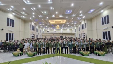 Pelepasan mahasiswa KKN Tematik di Unma Banten. Foto: Eko Supriatno