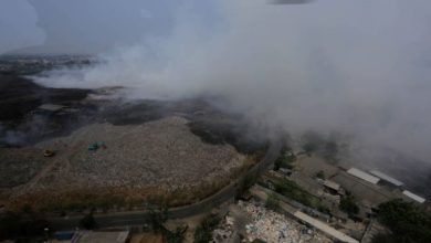 Pemantauan udara TPA Rawakucing, Kota Tangerang. Foto: Diskominfotik Kota Tangerang
