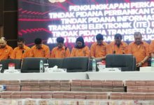 Para penjahat pembobol rekening dormant di Bank BNI Jawa Barat. Foto: Antara
