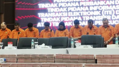 Para penjahat pembobol rekening dormant di Bank BNI Jawa Barat. Foto: Antara