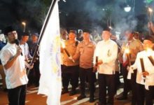 Wakil Wali Kota Cilegon, Fajar Hadi Prabowo membuka Muharan Culture Fest. Foto Daeng Yusvin