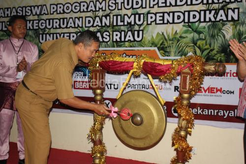 Pekan Raya Biologi 2025 resmi digelar FKIP Universitas Riau. Foto: Humas PRB Unri