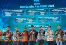 Ajang pemberian penghargaan terbaik dari BI dalam penggunaan kartu kredit Indonesia. Foto Daeng Yusvin
