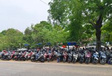 Lokasi parkir di Kota Tangerang yang diduga liar. Foto Istimewa