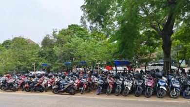 Lokasi parkir di Kota Tangerang yang diduga liar. Foto Istimewa