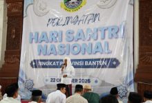 Tabligh Akbar Hari Santri Nasional di Masjdi Raya Al Bantani. Foto Biro Adpim Banten