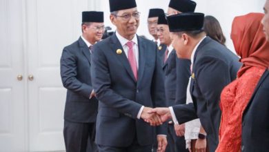 Pj Gubernur DKI Jakarta, Heru Budi Hartono kukuhkan DTJK. Foto: Diskominfotik DKI Jakarta