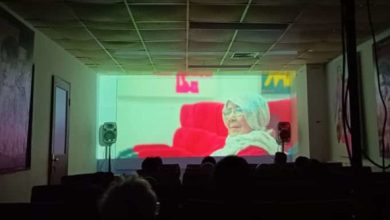 Pemutaran film dokumenter Layar Pasti Turun di Sinametex Indonesia, Jakarta. Foto: Ray Rangga Kusuma