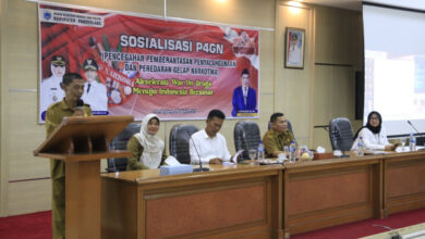 Sosialisasi Pencegahan Narkoba dari Kesabangpol Pandeglang. Foto: Kesbangpol Pandeglang