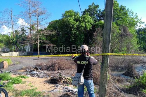 Pemeriksaan baku mutu air di Desa Sukamaju. Foto: Antara