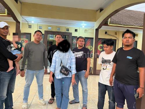 Penculikan anak majikan ditangkap Polsek Cikande. Foto Yono