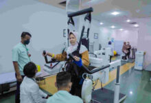 Salah satu penderita stroke di RSUD Cengkareng. Foto: Diskominfotik DK Jakarta
