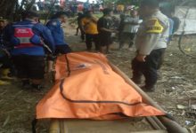 Mayat pengepul rongsokan ditemukan tewas. Foto: Iqbal Kurnia