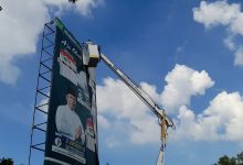 Pertiban APK di Kota Serang dalam Masa Tenang. foto: LKBN Antara