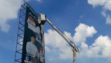 Pertiban APK di Kota Serang dalam Masa Tenang. foto: LKBN Antara