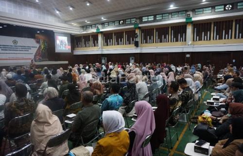 Pertemuan orangtua / wali peserta didik baru SMA Muhi Yogyakarta. Foto: Yusron Ardi Darmawan