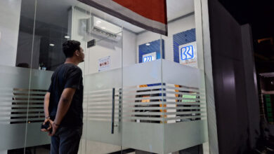 Salah satu ATM milik Bank Pemerintah yang diawasi. Foto: Yono
