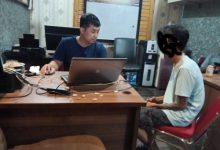 Pengedar obat keras diperiksa Polres Serang. Foto Yono