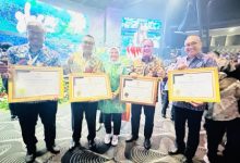 Penghargaan 4 kategori Naker Award 2023 bagi Pemprov DKI Jakarta. Foto Diskominfotik DKI Jakarta