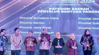 Provinsi Banten diapresiasi sebagai daerah penyalur bantuan pangan stunting oleh ID Food. Foto: Biro Adpim Pemprov Banten