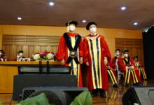 Pengukuhan Profesor Udin Silalhi di UPH.