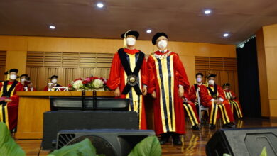 Pengukuhan Profesor Udin Silalhi di UPH.