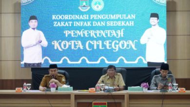 Optimalisasi pengumpulan zakat, infak dan sedekah di Cilegon. Foto Daeng Yusvin