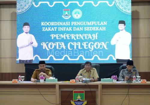 Optimalisasi pengumpulan zakat, infak dan sedekah di Cilegon. Foto Daeng Yusvin