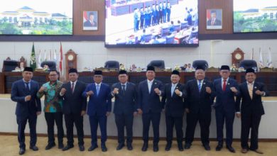 Pengumuman DPRD Banten soal Gubernur dan Wakil Gubernur Banten Terpilih. Foto Biro Adpim Banten