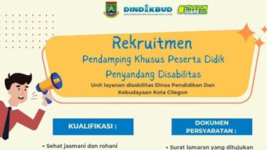 Pengumuman rekrutmen tenaga layanan disabilitas dari Pemkot Cilegon. Foto Daeng Yusvin