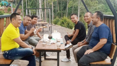 Pengurus Kadin Kota Serang 2019 - 2023 yang akan habis masa baktinya. Foto: Arif Soleh