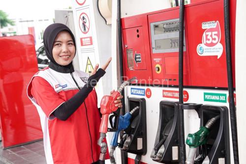 Salah satu SPBU milik Pertamina. Foto Pertamina Patra Niaga