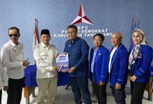 Penjaringan bakal Calon Bupati Tangerang dari Partai Demokrat. Foto: Iqbal Kurnia