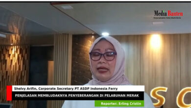 Pelabuhan Merak menyeberangkan lebih 800.000 penumpang selama arus mudik lebaran.