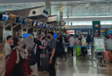 Kondisi penumpang di Bandara Soetta. Foto: LKBN Antara
