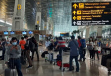 Penumpang di Bandara Soetta. Foto: LKBN Antara