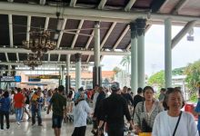 Penumpang penerbangan di Bandara Soetta. Foto: Antara