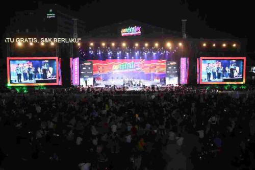 Penutupan Jakarta Fair Kemayoran tahun 2024. Foto: Diskominfotik Jakarta