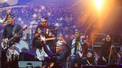 Konser musik SMA Muhi Yogyakarta dalam penutupan Monaco 2023. Foto: Yusron Ardi Darmawan