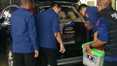 Penggeledahan Kantor PT ABM oleh Tim Penyidik Pidsus Kejati Banten. Foto Antara
