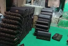 Produksi dompet dari perajin di Desa Giri Mukti Kabupaten Lebak. Foto: LKBN Antara