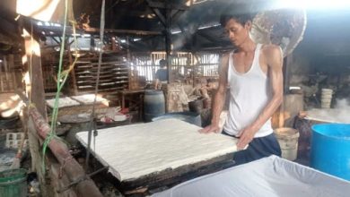 Perajin Tahu di Kabupaten Lebak. Foto Antara